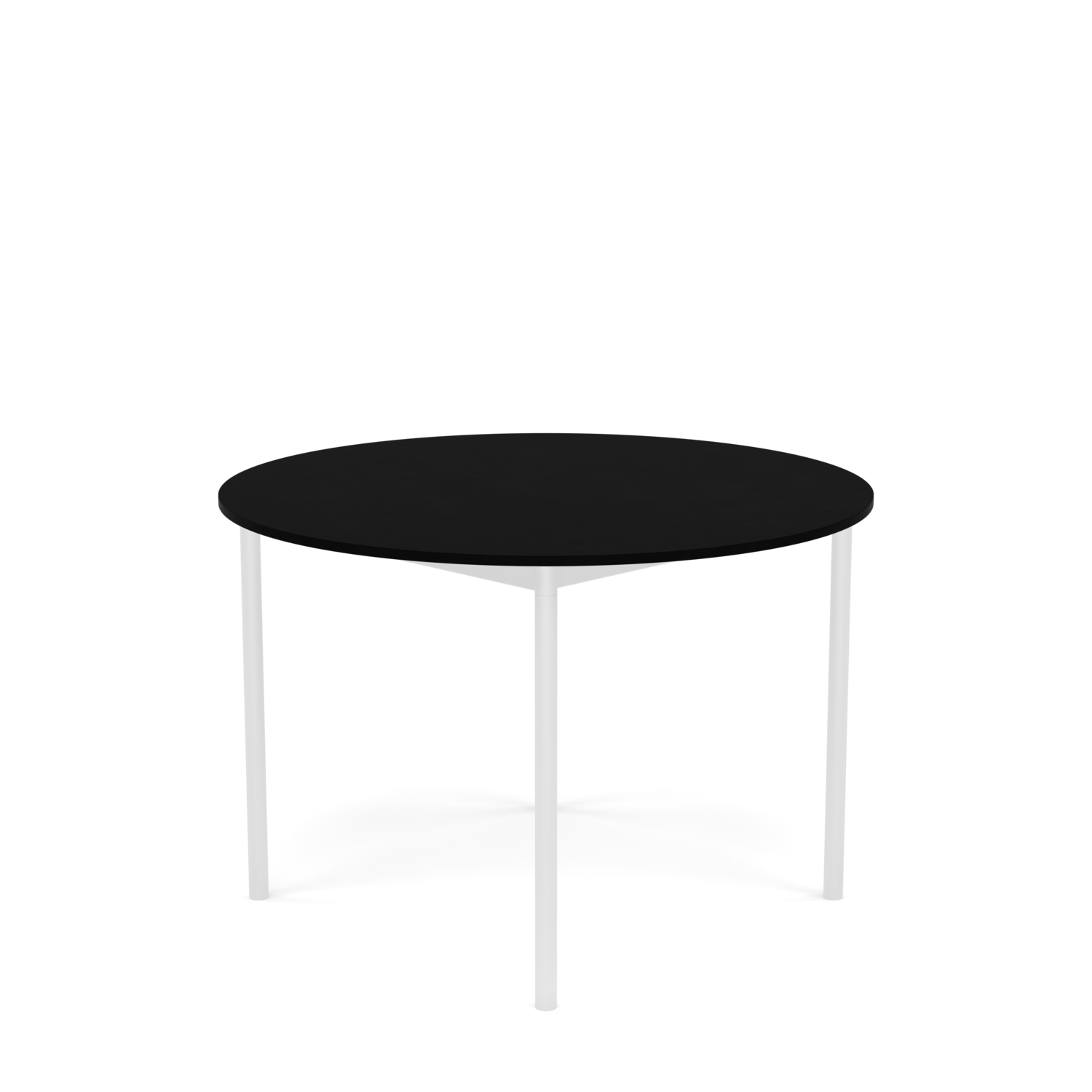 Base Table Round Simple Lines In Scandinavian Design