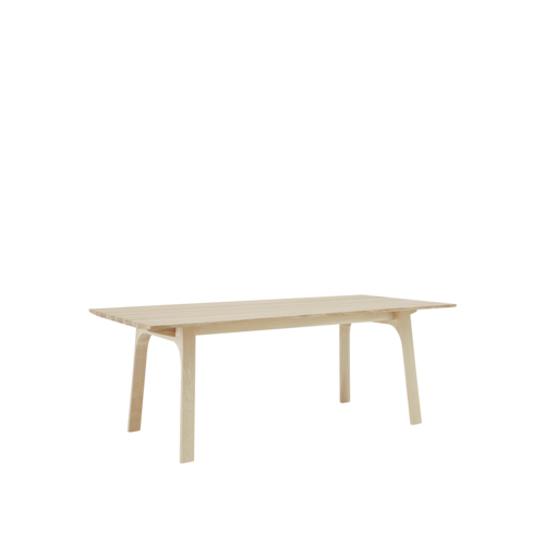 Packshot image of Muuto Earnest Table 205 x 100