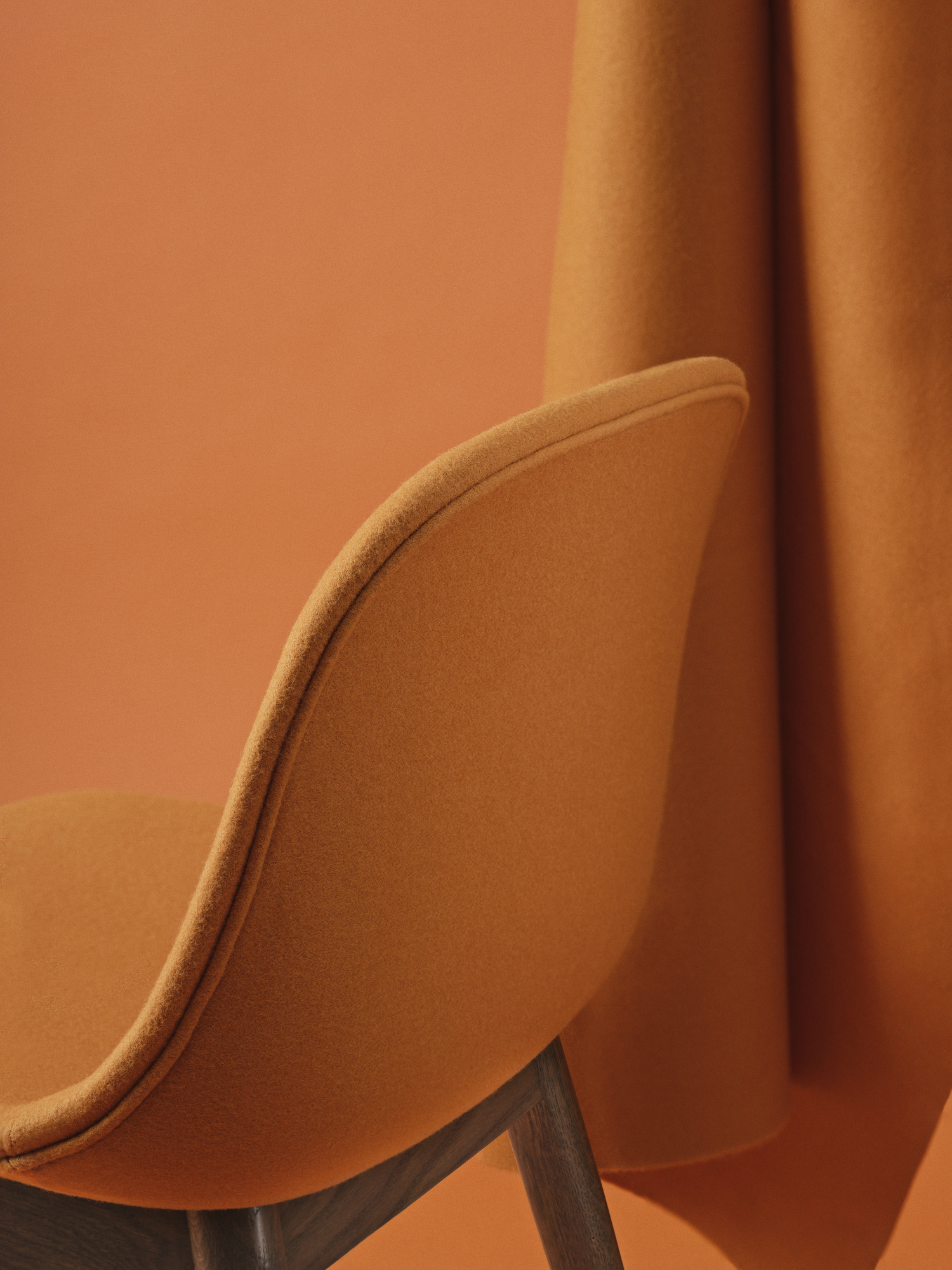 Fiber Side Chair - Wood Base | A modern comfort