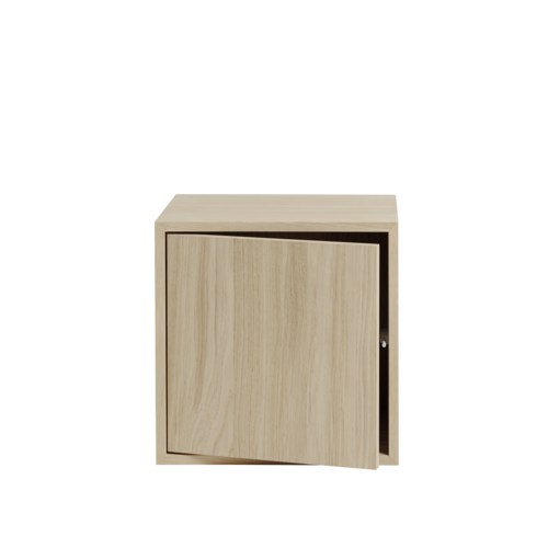 Packshot image of Muuto Stacked Storage System Medium w. Door in