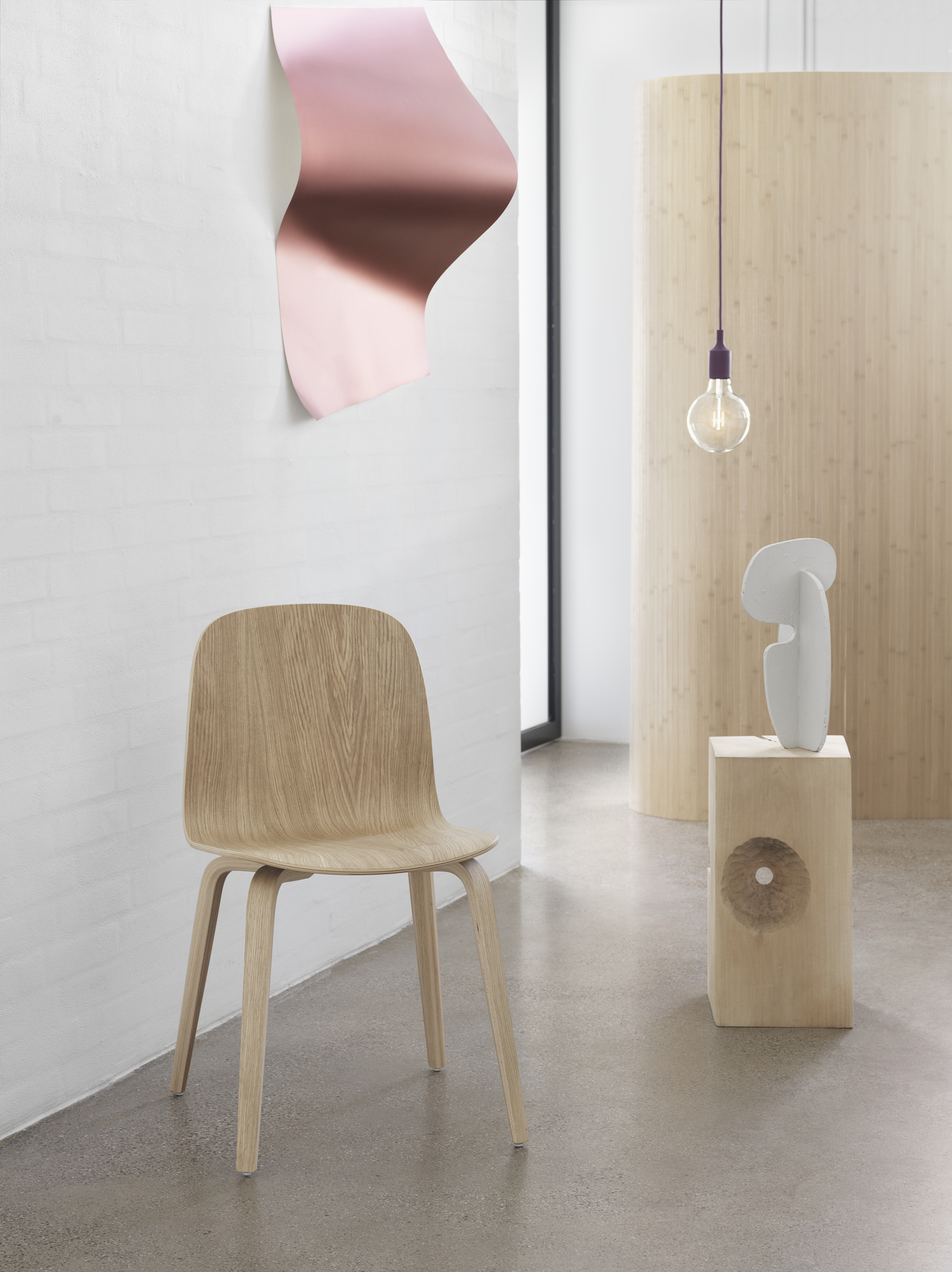 椅子 Muuto VISU LOUNGE CHAIR Visu-lounge-fiord-991-oak-
