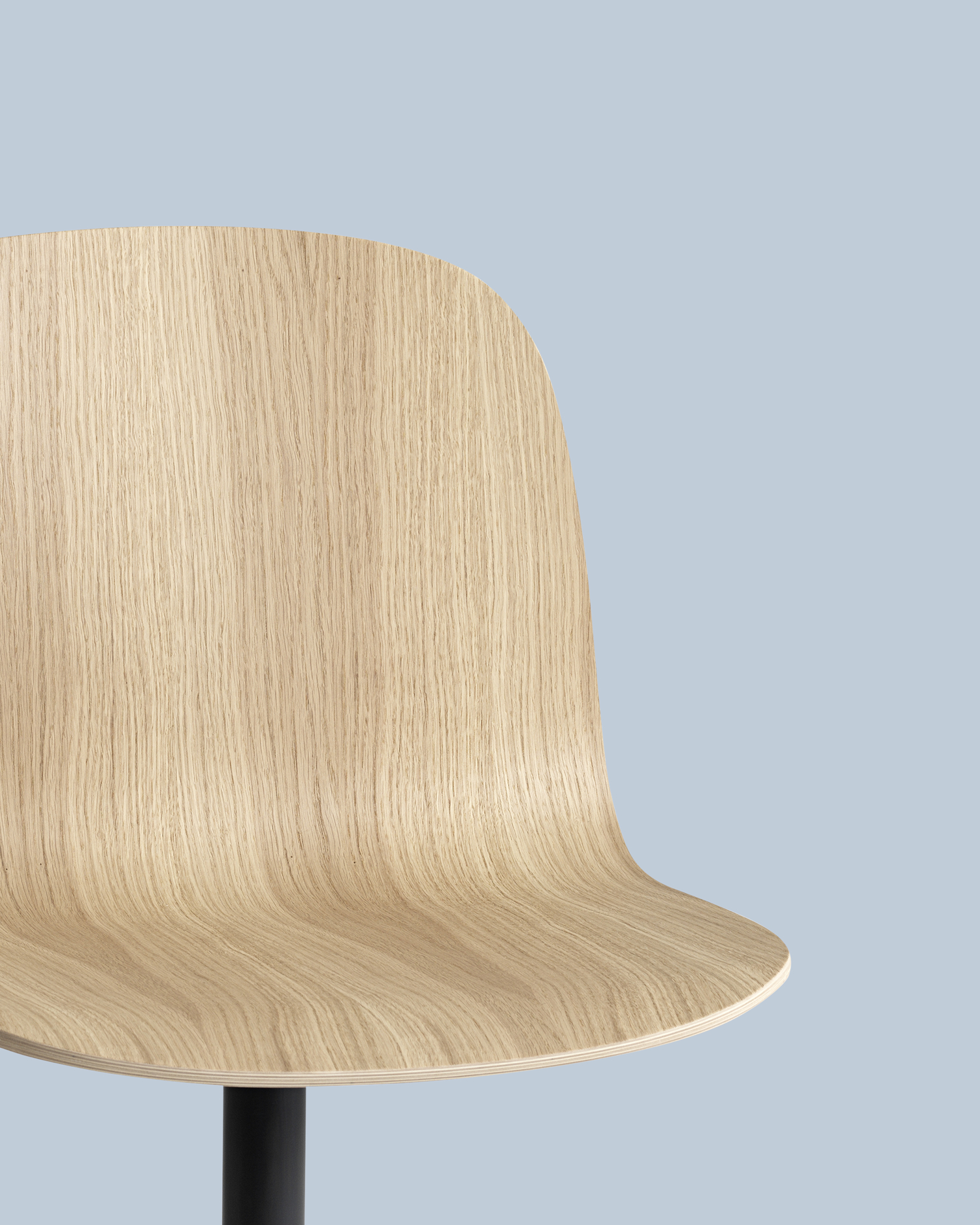 Visu Wide Chair - Swivel w. castors | Design from Muuto