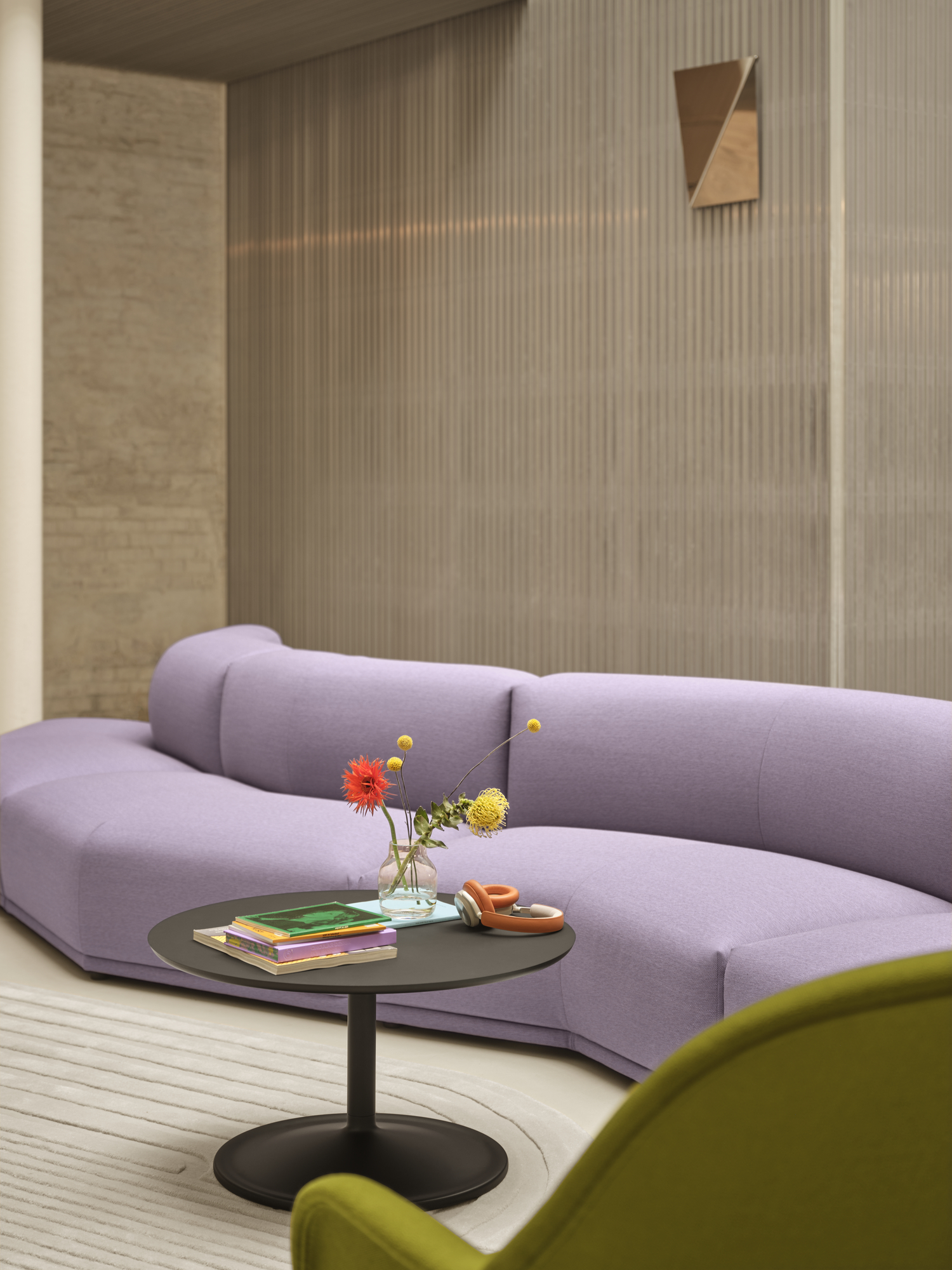 ★ MUUTO★ Titanium Glass XLAB 05 C1 MUX5C1 Connect Modular Sofa | Customize the sofa for your space