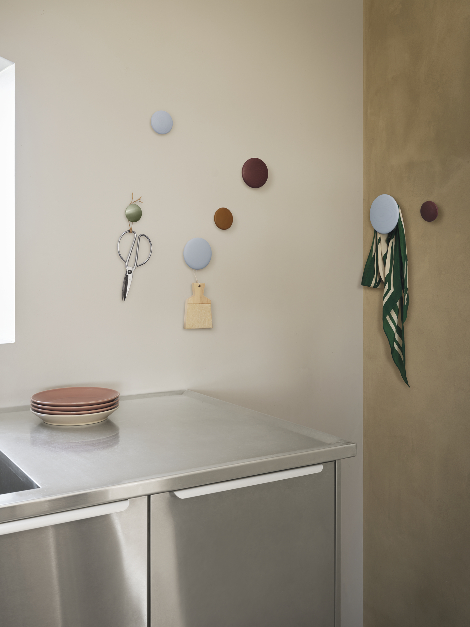 The Dots Wood | Get playful with wooden coat hooks
