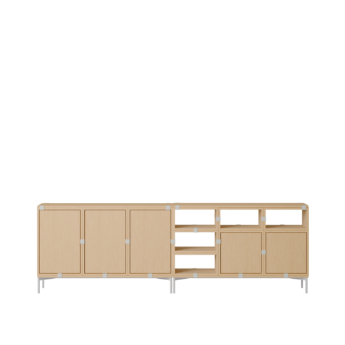 Image of Muuto Stacked Storage System - Sideboard - Configuration 2