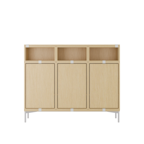 Image of Muuto Stacked Storage System - Sideboard - Configuration 3